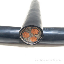 Cable de alimentación de conductor de cobre trifásico de bajo voltaje